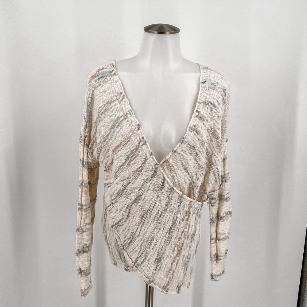 Kimchi Blue Urban Outfitters Sweater Oversize Wrap Top Loose